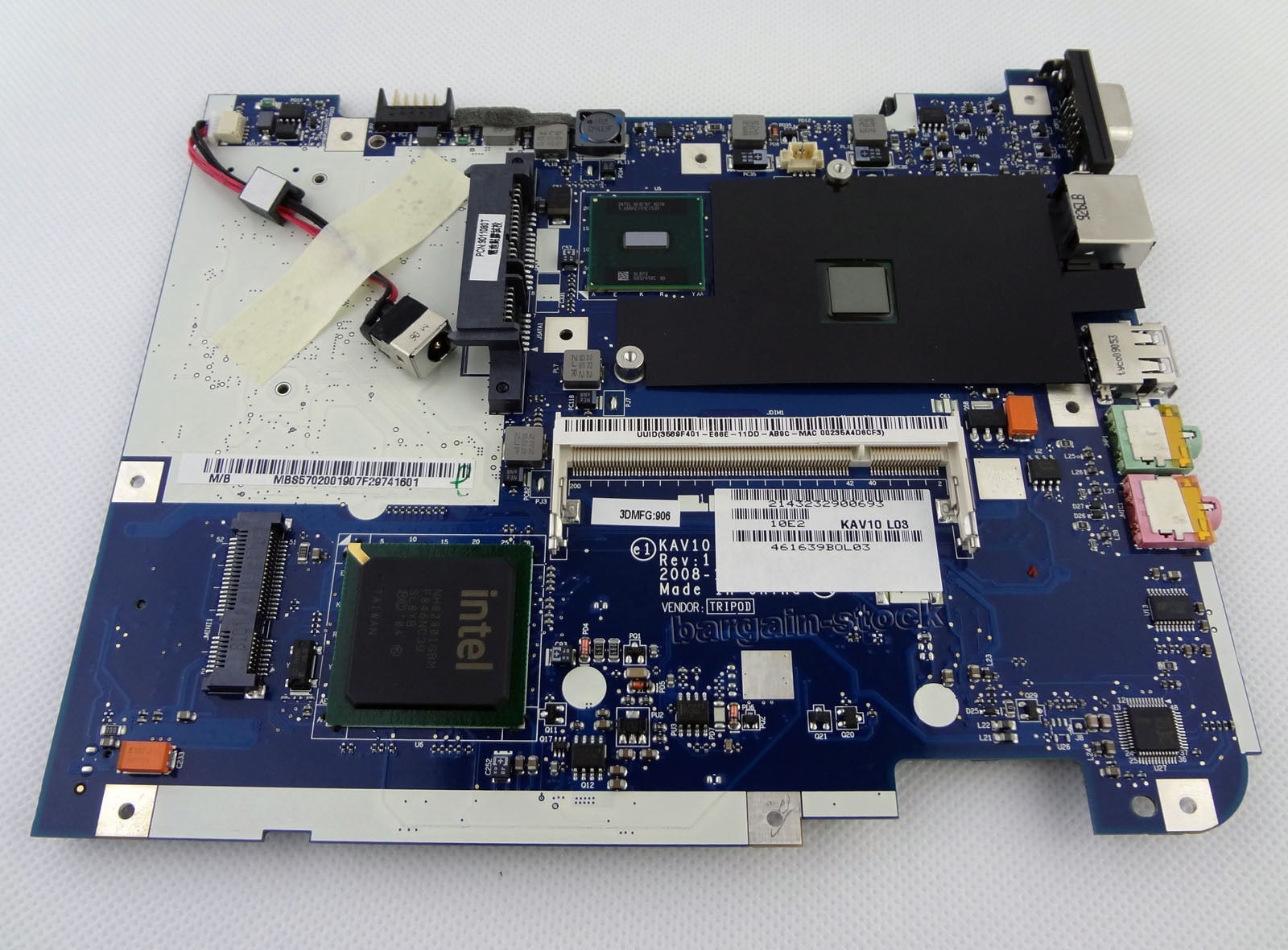 GENUINE Acer Aspire ONE D150 Motherboard LA-4781P Intel CPU KAV1